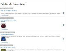 Tablet Screenshot of glace-framboise.blogspot.com