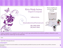 Tablet Screenshot of kiriamodaintima.blogspot.com