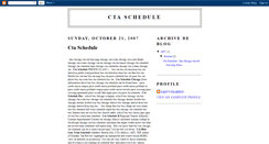 Desktop Screenshot of cta-schedule-975.blogspot.com
