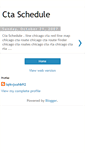 Mobile Screenshot of cta-schedule-975.blogspot.com