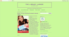 Desktop Screenshot of librarylurker.blogspot.com