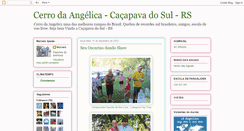 Desktop Screenshot of cerrodaangelica.blogspot.com