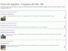 Tablet Screenshot of cerrodaangelica.blogspot.com