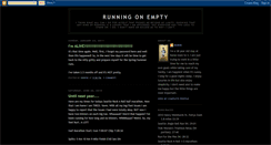 Desktop Screenshot of deniseisrunningonempty.blogspot.com