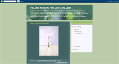 Desktop Screenshot of helenamorenogallery.blogspot.com