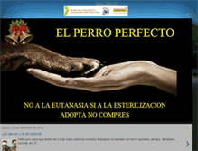 Tablet Screenshot of elperroperfecto.blogspot.com