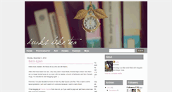 Desktop Screenshot of ducksliketea.blogspot.com