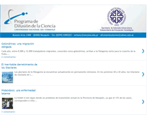 Tablet Screenshot of cienciaenlaunco.blogspot.com