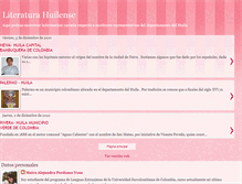 Tablet Screenshot of literaturahuilense.blogspot.com