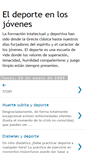 Mobile Screenshot of deportejovenes.blogspot.com