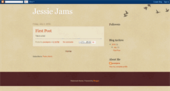 Desktop Screenshot of jessiejams.blogspot.com