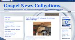 Desktop Screenshot of gospelnewscollections.blogspot.com