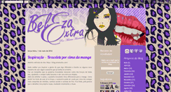 Desktop Screenshot of belezaextrahome.blogspot.com