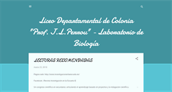 Desktop Screenshot of labbiologiacolonia1.blogspot.com