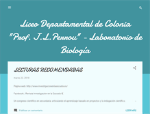 Tablet Screenshot of labbiologiacolonia1.blogspot.com