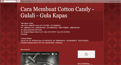 Desktop Screenshot of cara-buat-arum-manis-cotton-candy.blogspot.com