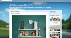Desktop Screenshot of miljovennlighjem.blogspot.com