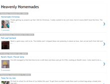 Tablet Screenshot of heavenlyhomemades.blogspot.com