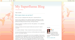 Desktop Screenshot of mysuperfluousblog.blogspot.com