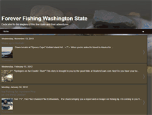 Tablet Screenshot of foreverfishing-sparky1doug.blogspot.com