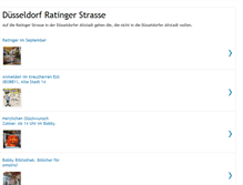 Tablet Screenshot of duesseldorf-ratinger-strasse.blogspot.com