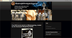Desktop Screenshot of dreamspiritwargaming.blogspot.com