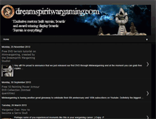 Tablet Screenshot of dreamspiritwargaming.blogspot.com