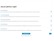 Tablet Screenshot of joculete-pentru-copii.blogspot.com