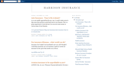 Desktop Screenshot of harrisoninsurance.blogspot.com