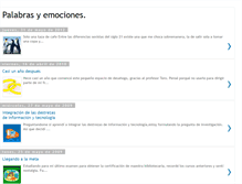 Tablet Screenshot of palabrasyemociones.blogspot.com