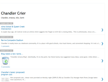 Tablet Screenshot of chandlerazblog.blogspot.com