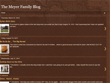 Tablet Screenshot of meyerfamily2.blogspot.com