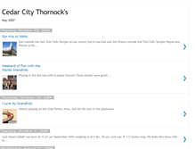 Tablet Screenshot of cedarcitythornocks.blogspot.com