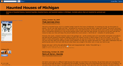 Desktop Screenshot of hauntedhousesmichigan.blogspot.com