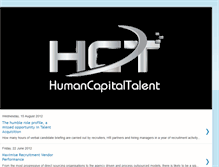 Tablet Screenshot of humancapitaltalent.blogspot.com
