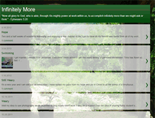 Tablet Screenshot of infinitely-more.blogspot.com