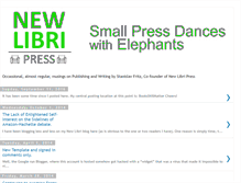 Tablet Screenshot of newlibripress.blogspot.com