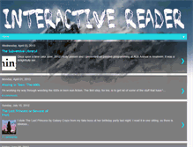 Tablet Screenshot of interactivereader.blogspot.com