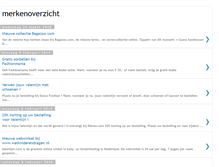 Tablet Screenshot of merkenoverzicht.blogspot.com