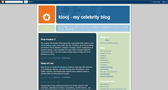 Desktop Screenshot of klooj.blogspot.com