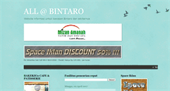 Desktop Screenshot of informasibintaro.blogspot.com