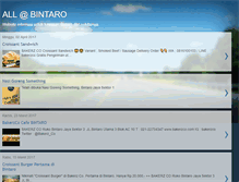 Tablet Screenshot of informasibintaro.blogspot.com