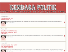 Tablet Screenshot of kembarapolitik.blogspot.com