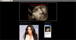 Desktop Screenshot of klikklikboom.blogspot.com