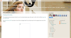Desktop Screenshot of cinderellasgowns.blogspot.com