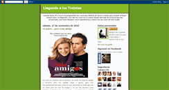 Desktop Screenshot of llegandoalostreintas.blogspot.com