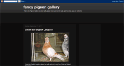 Desktop Screenshot of fancy-pigeon-gallery.blogspot.com