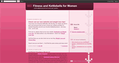 Desktop Screenshot of fitnessforwomen.blogspot.com