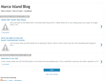 Tablet Screenshot of marco-island-blog.blogspot.com