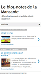 Mobile Screenshot of blogmansarde.blogspot.com